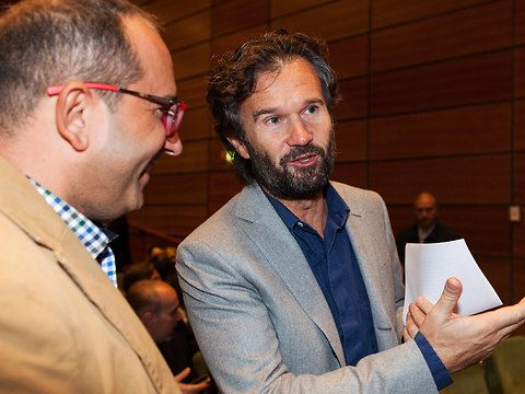 Carlo Cracco premia Gianfranco Daino